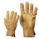 Puha színmarhabőr tenyér és kézhát, sárga színű - 2208-11 (Teljes bőr kesztyűk):