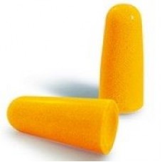 Earline narancs színű, lekerekített hengeres PU füldugó - 30205 (Hallásvédelem):