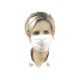 Egyrétegű eü. papírmaszk, gumis - 45410 (Légzésvédő maszkok):